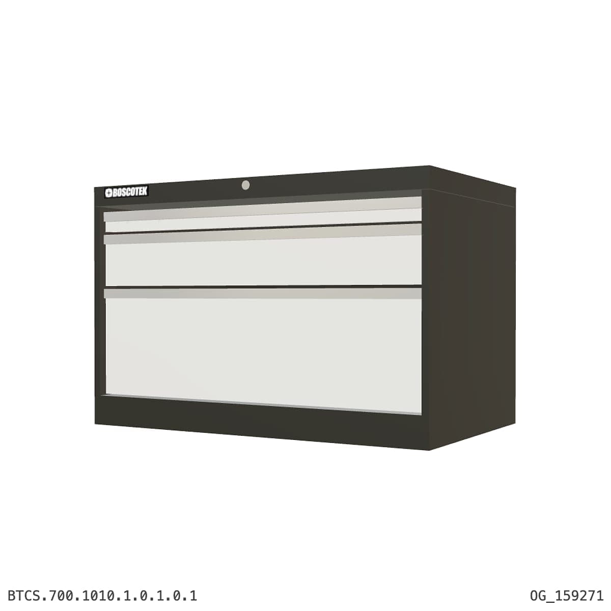 HD Cabinet 1010W × 700H — S Series, 3-Drawer by Atomic Tawk