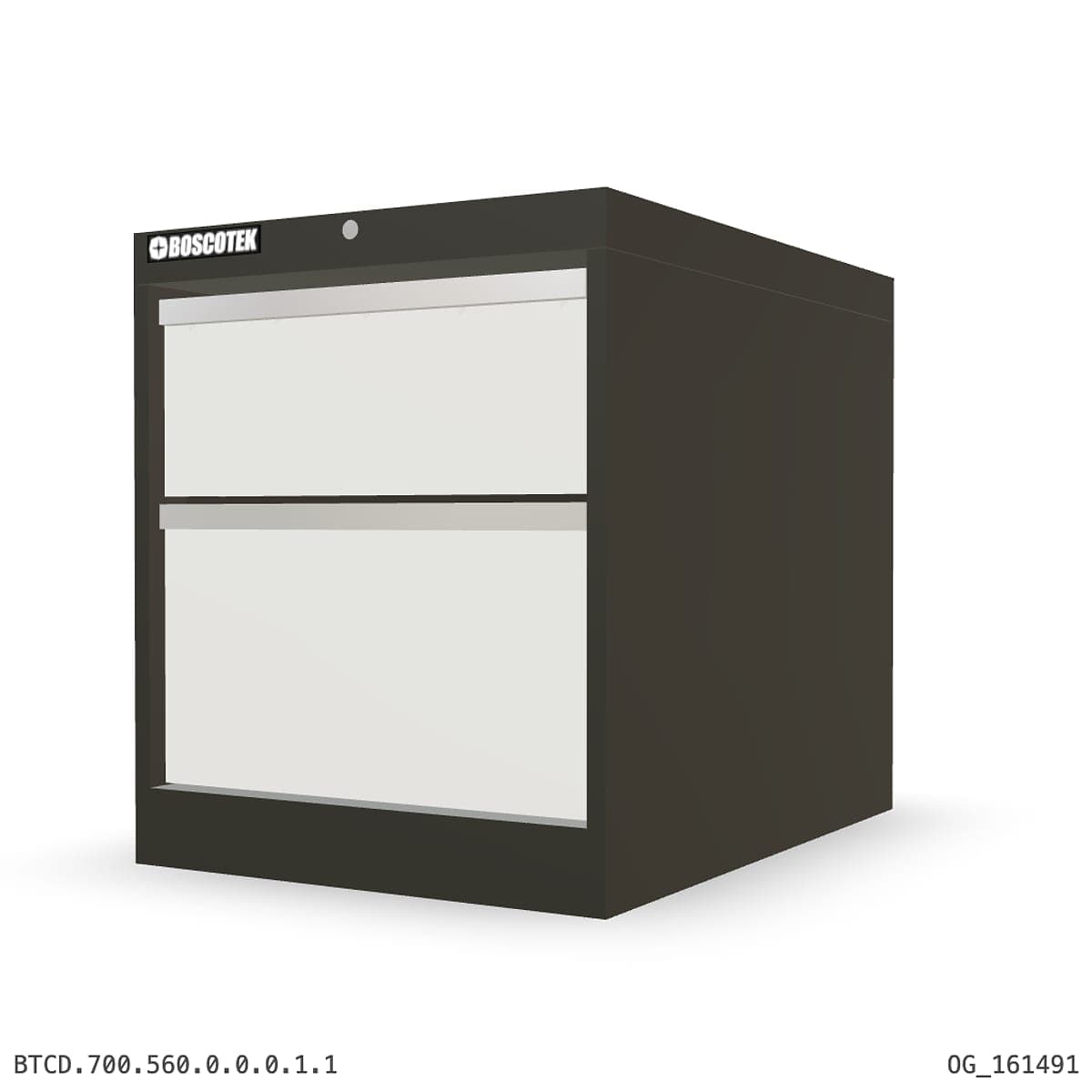 HD Cabinet 560W × 700H — D Series, 2-Drawer by Atomic Tawk