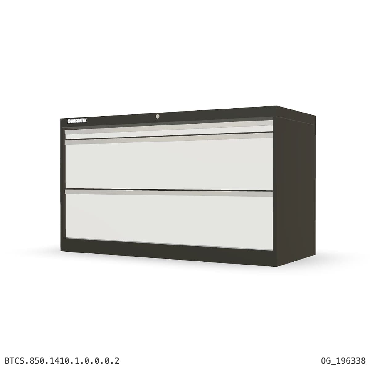 HD Cabinet 1410W × 850H — S Series, 3-Drawer by Atomic Tawk