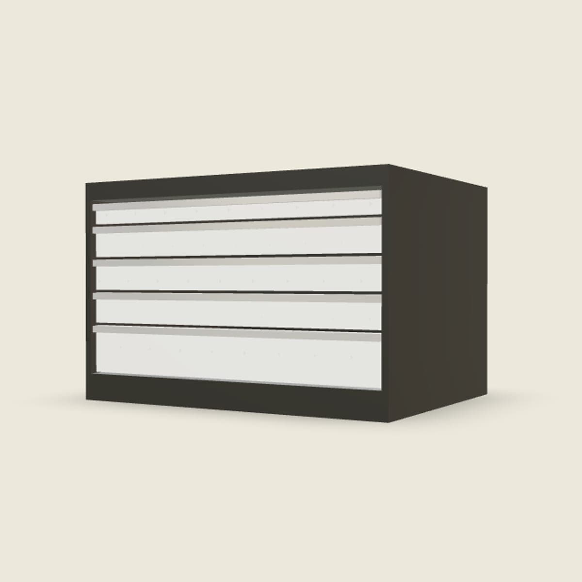HD Cabinet 1010W × 700H — D Series, 5-Drawer by Atomic Tawk