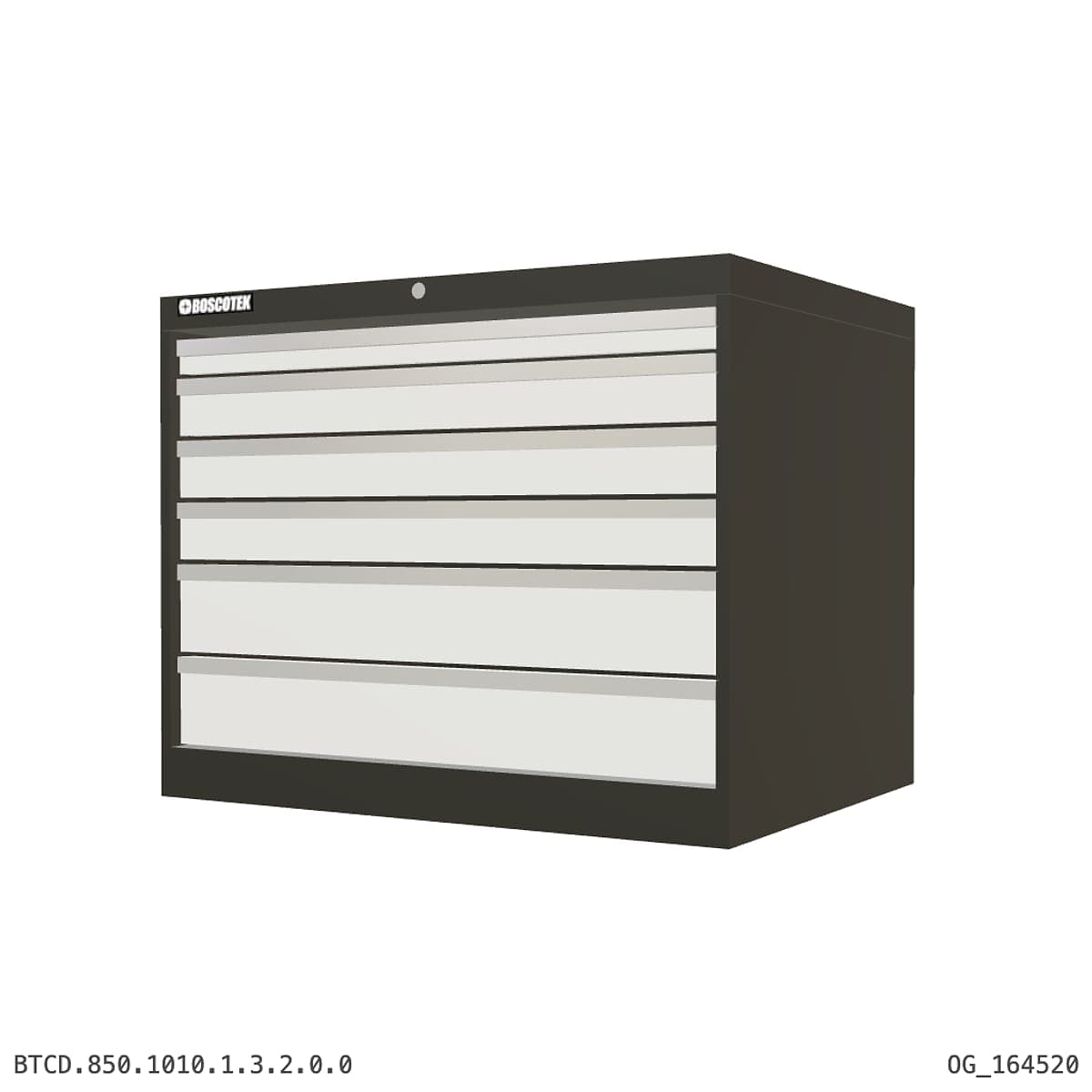 HD Cabinet 1010W × 850H — D Series, 6-Drawer by Atomic Tawk