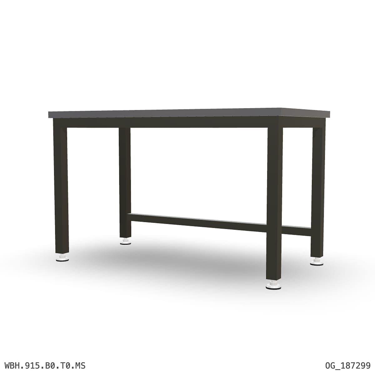Heavy Duty Workbench 1500mm — 2mm Mild Steel by Atomic Tawk