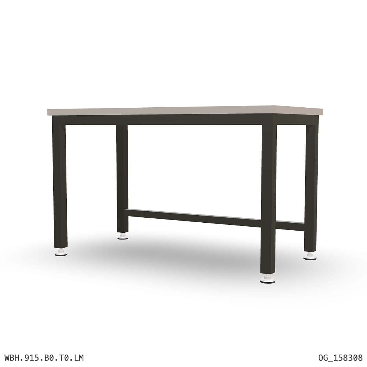 Heavy Duty Workbench 1500mm — Laminated Timber (42mm HDF) by Atomic Tawk