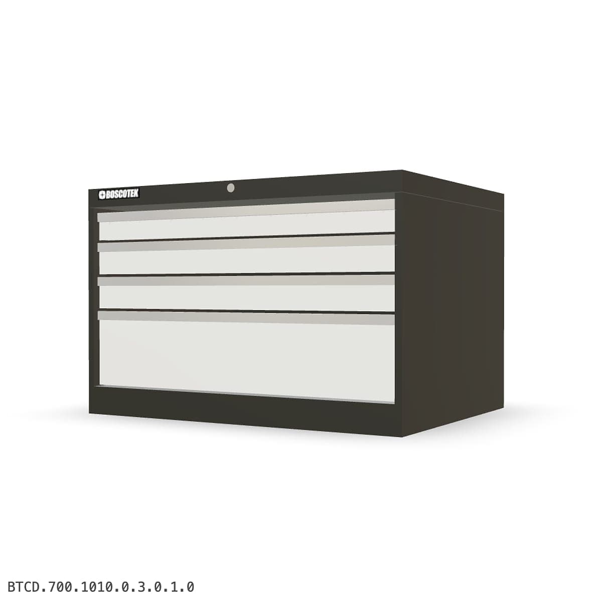 HD Cabinet 1010W × 700H — D Series, 4-Drawer by Atomic Tawk