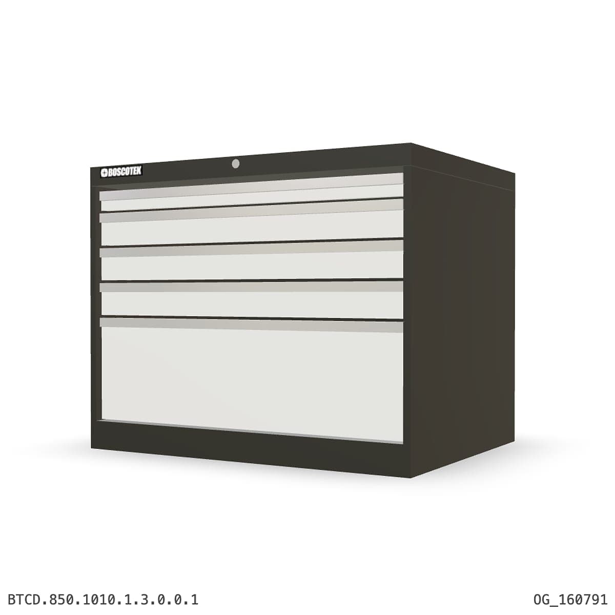 HD Cabinet 1010W × 850H — D Series, 5-Drawer by Atomic Tawk