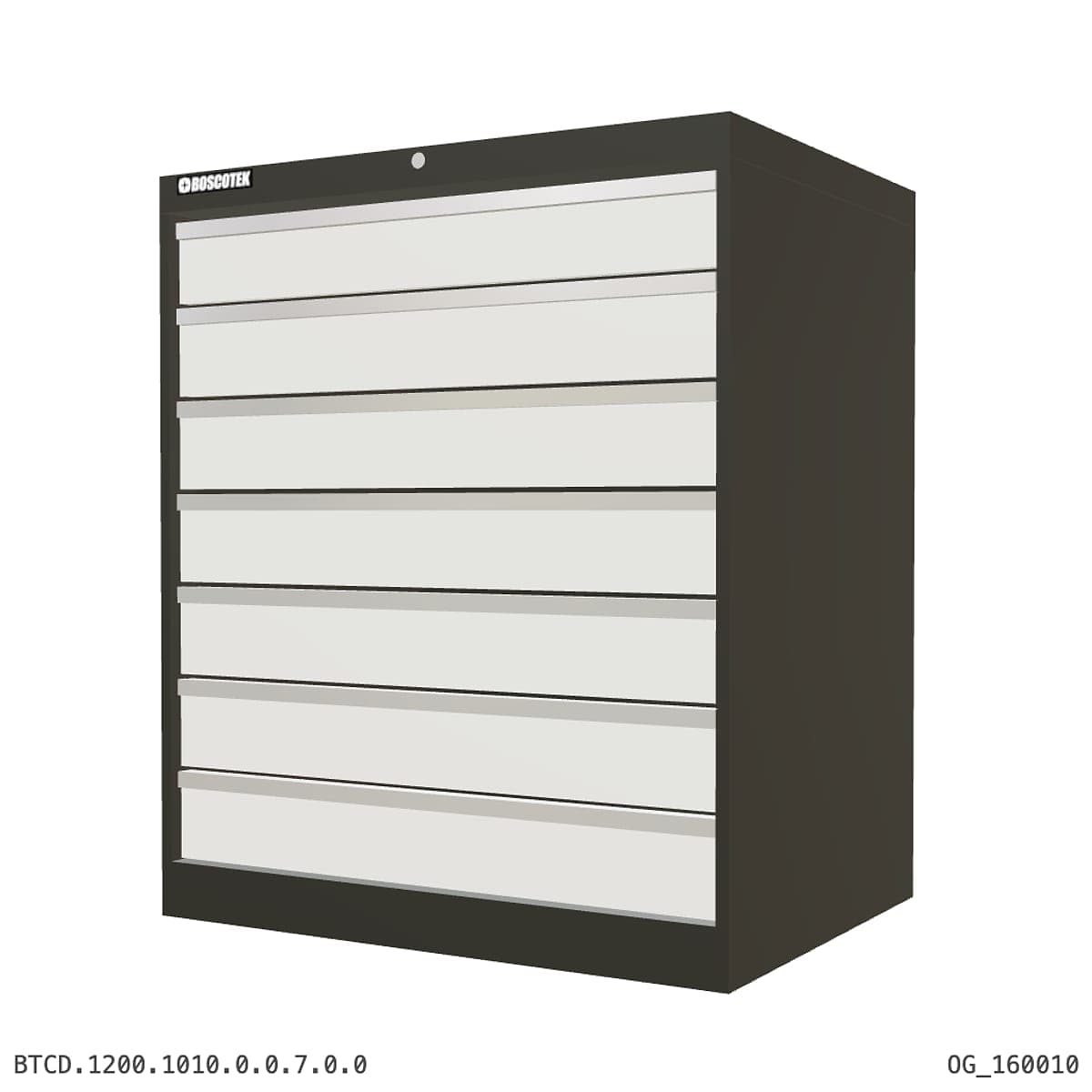 HD Cabinet 1010W × 1200H — D Series, 7-Drawer by Atomic Tawk