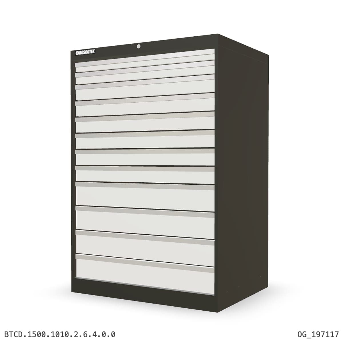 HD Cabinet 1010W × 1500H — D Series, 12-Drawer by Atomic Tawk