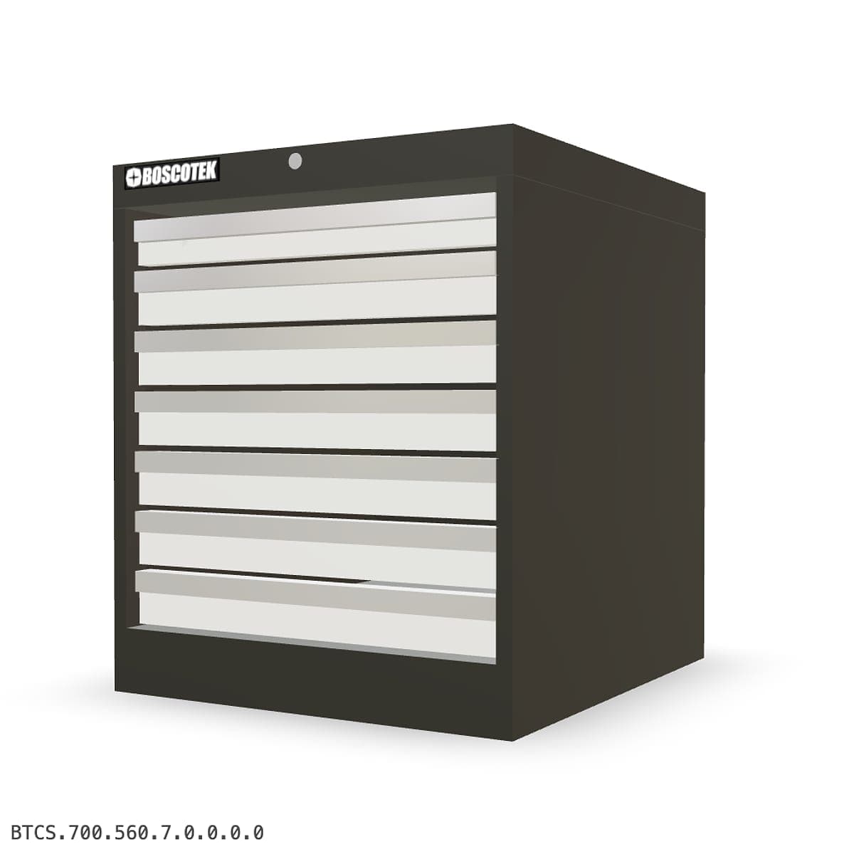 HD Cabinet 560W × 700H — S Series, 7-Drawer by Atomic Tawk