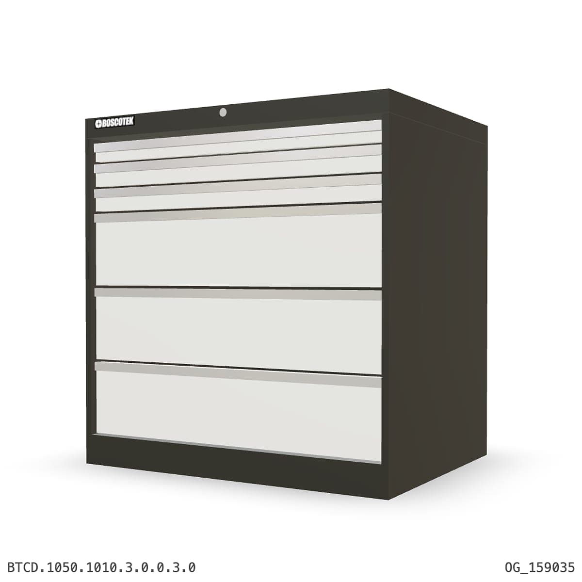 HD Cabinet 1010W × 1050H — D Series, 6-Drawer by Atomic Tawk