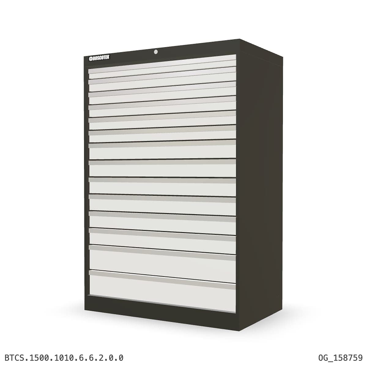 HD Cabinet 1010W × 1500H — S Series, 14-Drawer by Atomic Tawk