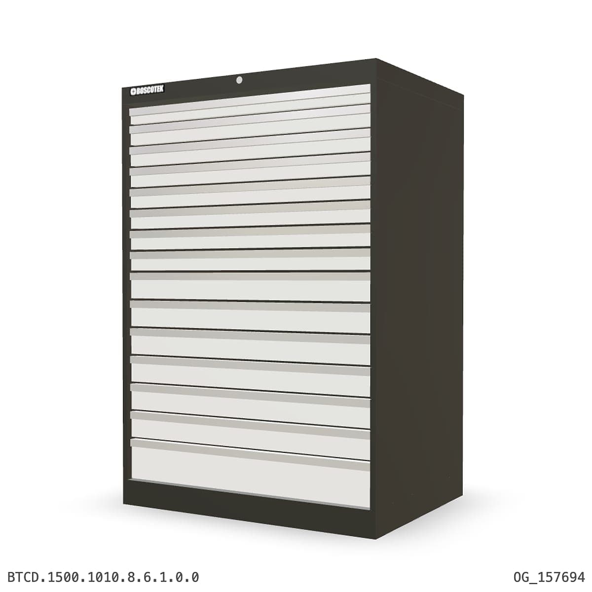 HD Cabinet 1010W × 1500H — D Series, 15-Drawer by Atomic Tawk