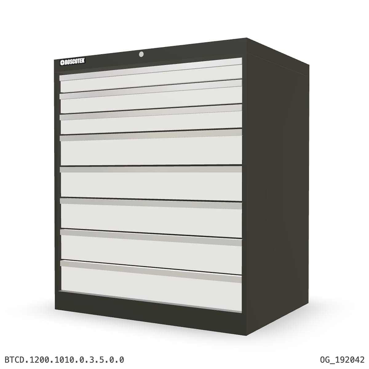 HD Cabinet 1010W × 1200H — D Series, 8-Drawer by Atomic Tawk