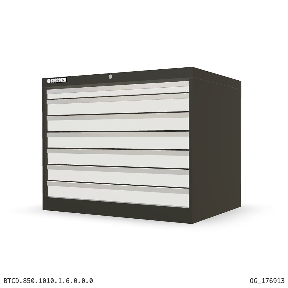 HD Cabinet 1010W × 850H — D Series, 7-Drawer by Atomic Tawk